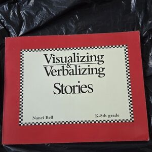 Visualizing & Verbalizing Stories Book - Red Cover